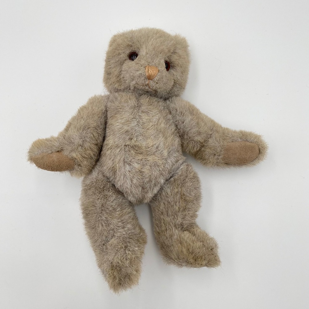 Vintage 1986 Gund Collectors Classics Teddy Bear 9" Plush Stuffed Animal Jointed
